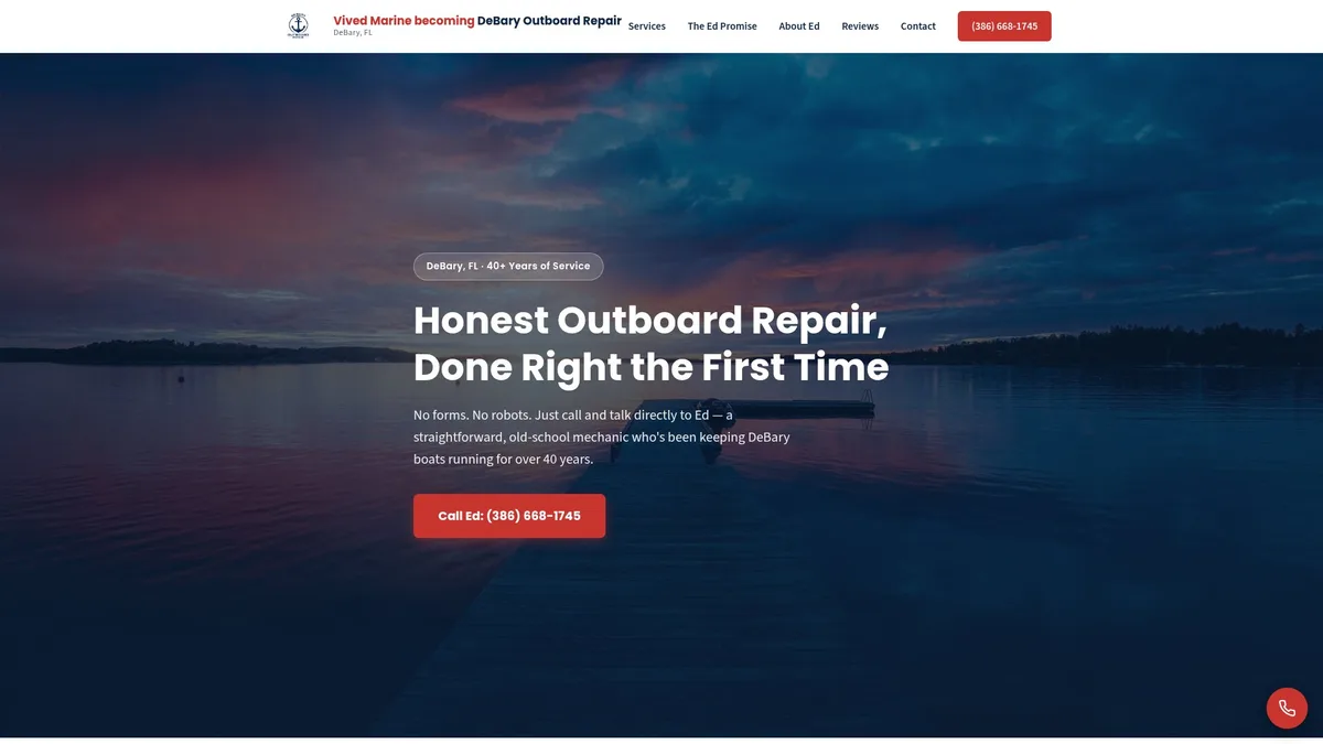 DeBary Outboard Repair