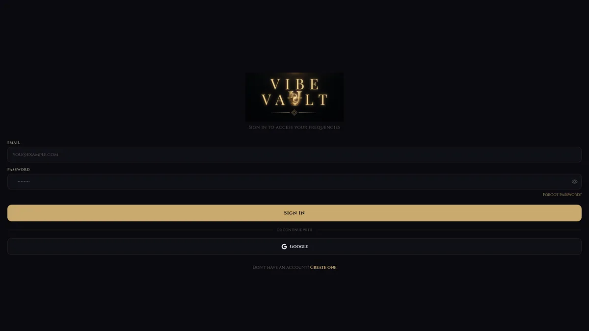 Vibe Vault